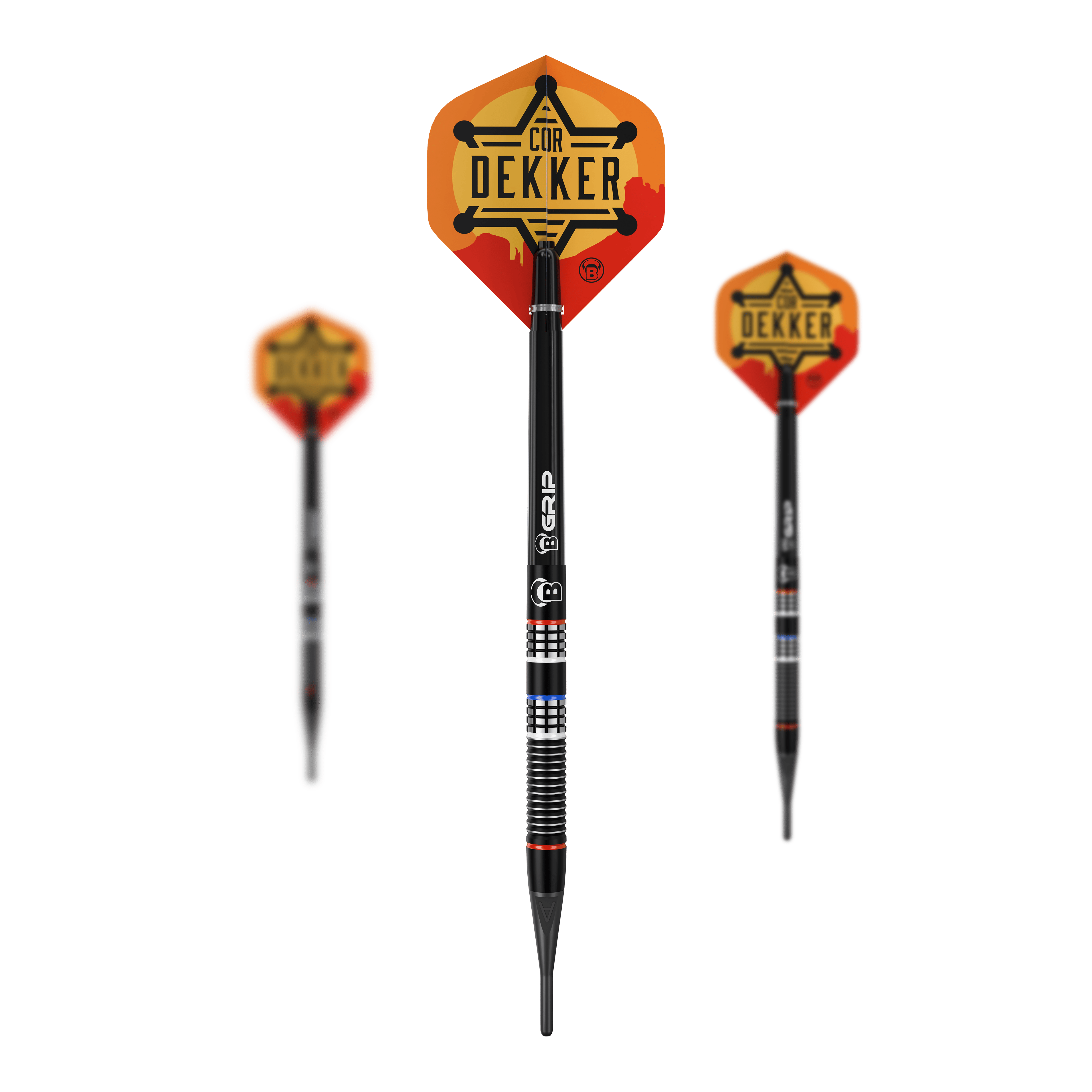Bulls Cor Dekker The Sheriff Softdarts - 20g Bulls Cor Dekker The Sheriff Softdarts - 20g