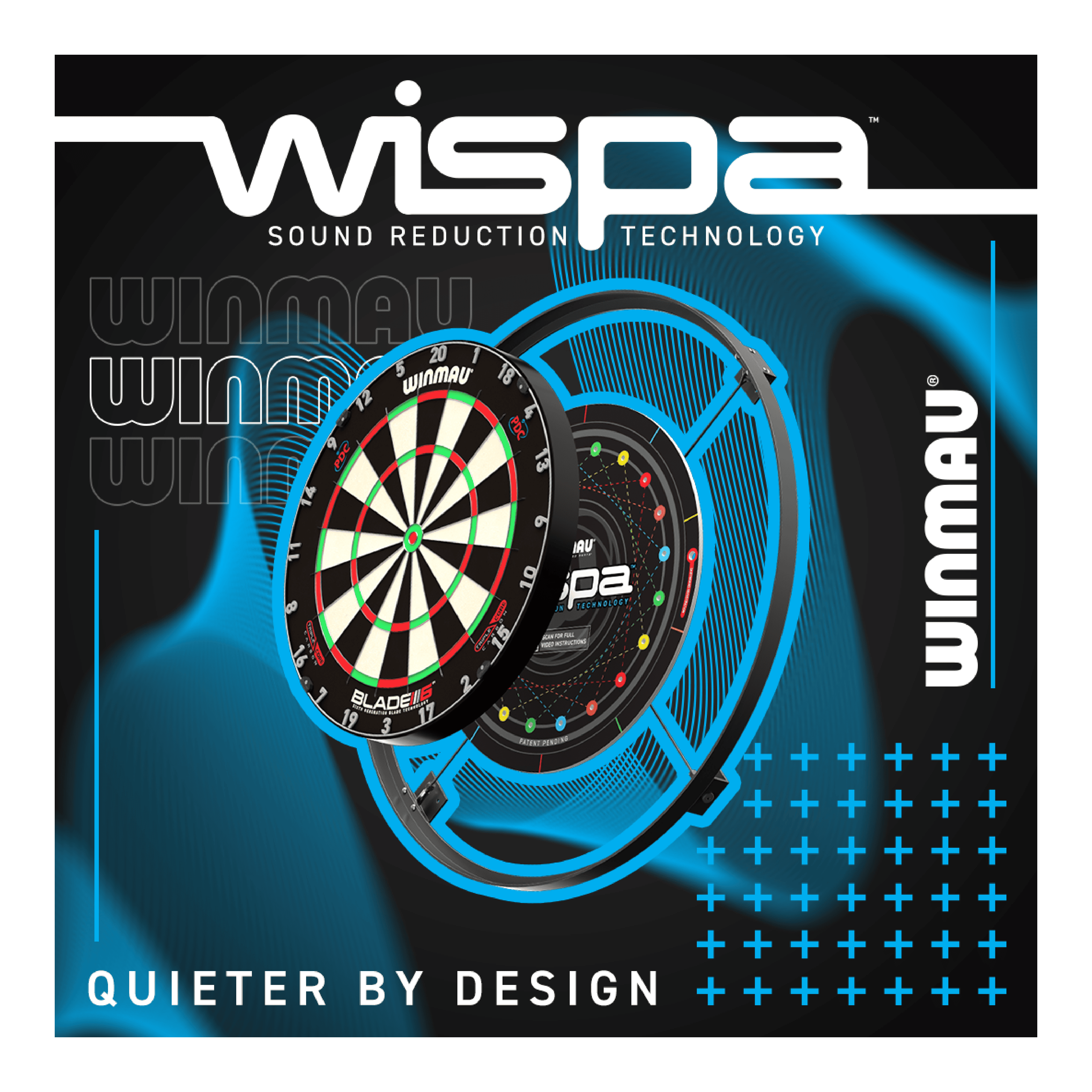 Winmau Wispa Schallschutz System