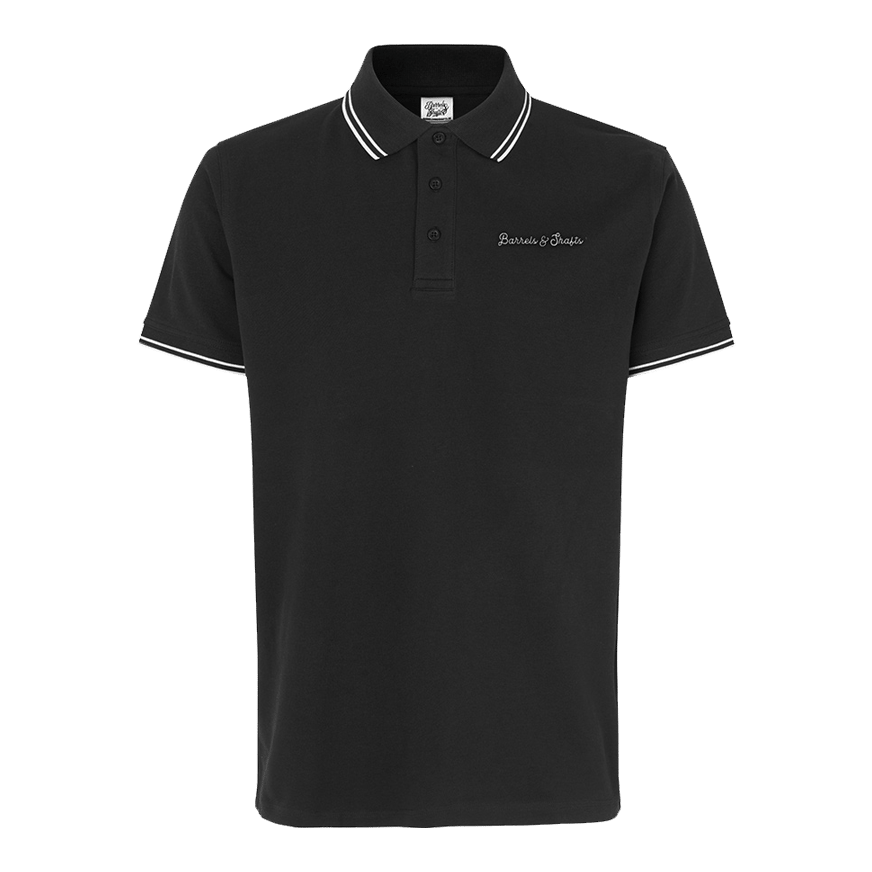 Barrels and Shafts Poloshirt - Schwarz