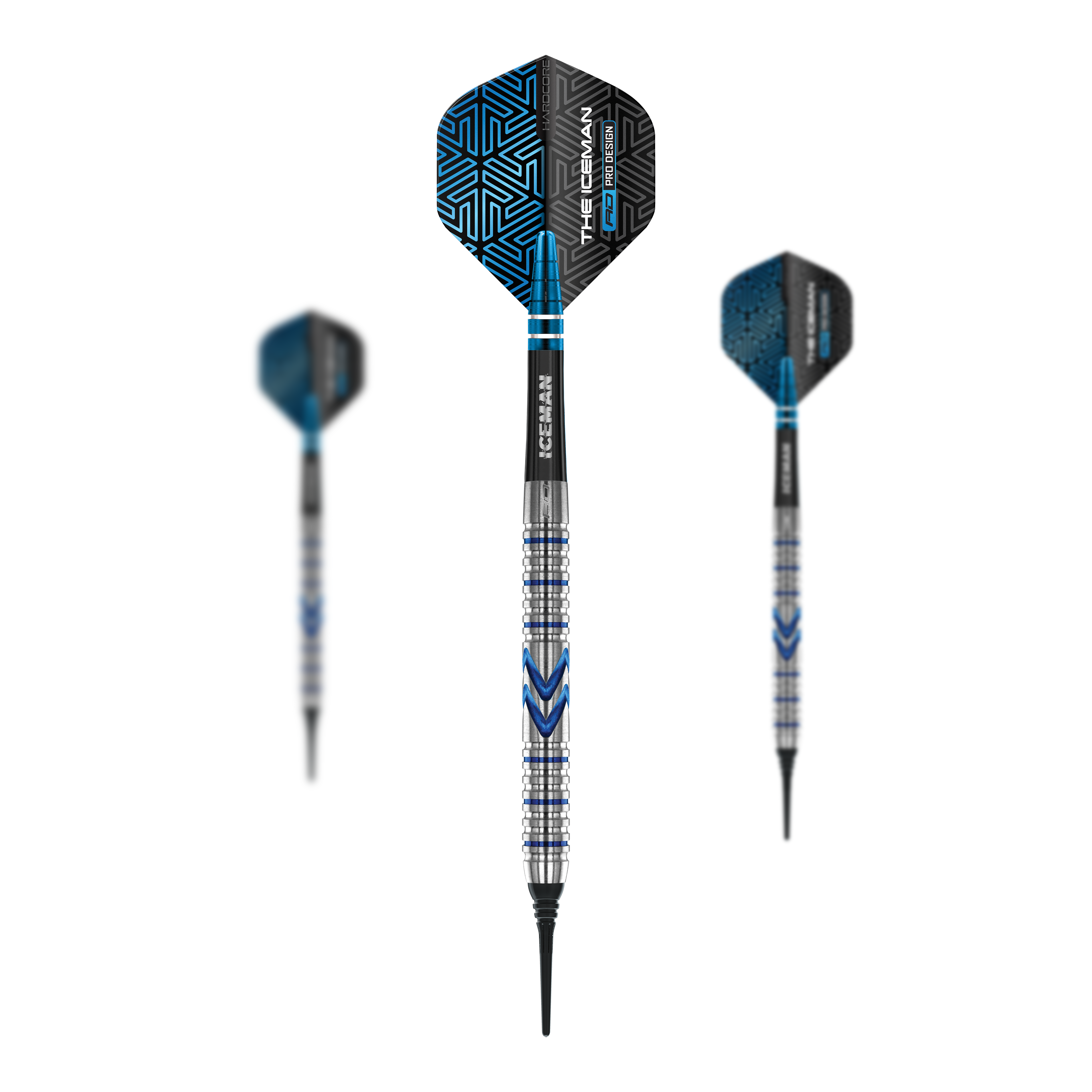 Red Dragon Gerwyn Price Iceman Midnight Edition Softdarts - 20g Red Dragon Gerwyn Price Iceman Midnight Edition Softdarts - 20g