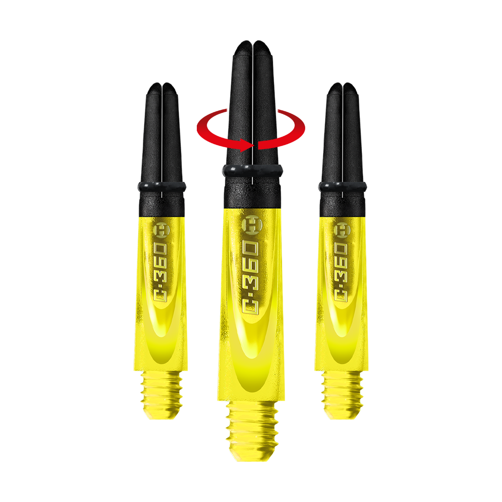 Harrows Carbon 360 Shafts - Yellow Harrows Carbon 360 Shafts - Yellow