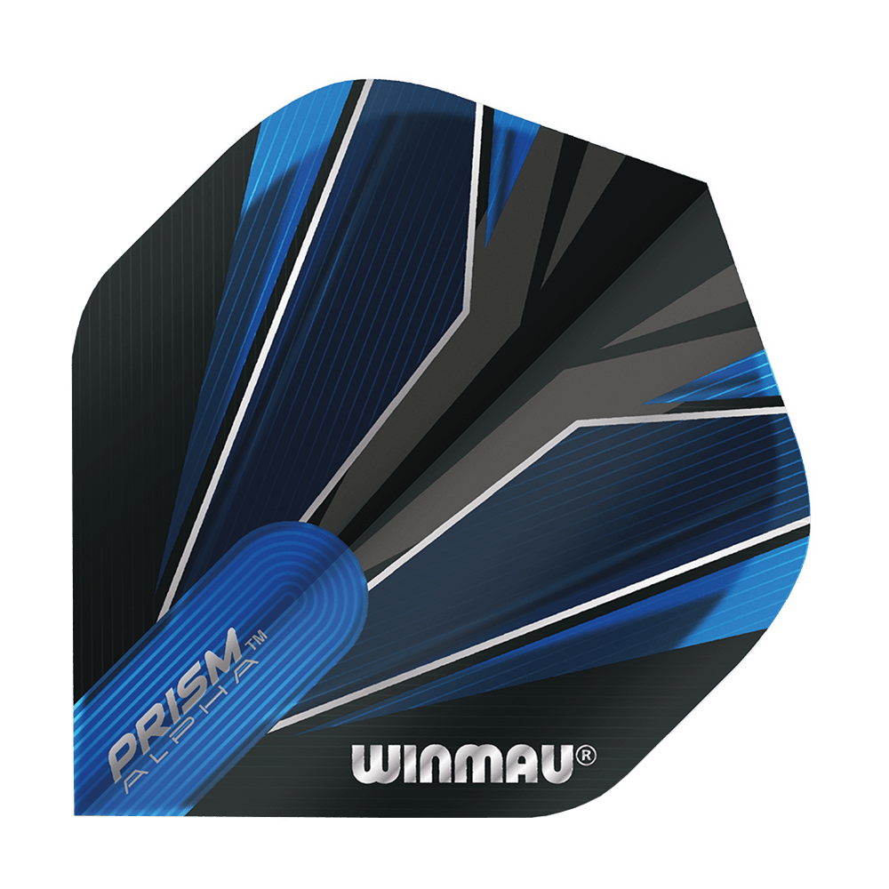 Winmau Prism Alpha Blue Standard 2 Flights Winmau Prism Alpha Blue Standard 2 Flights