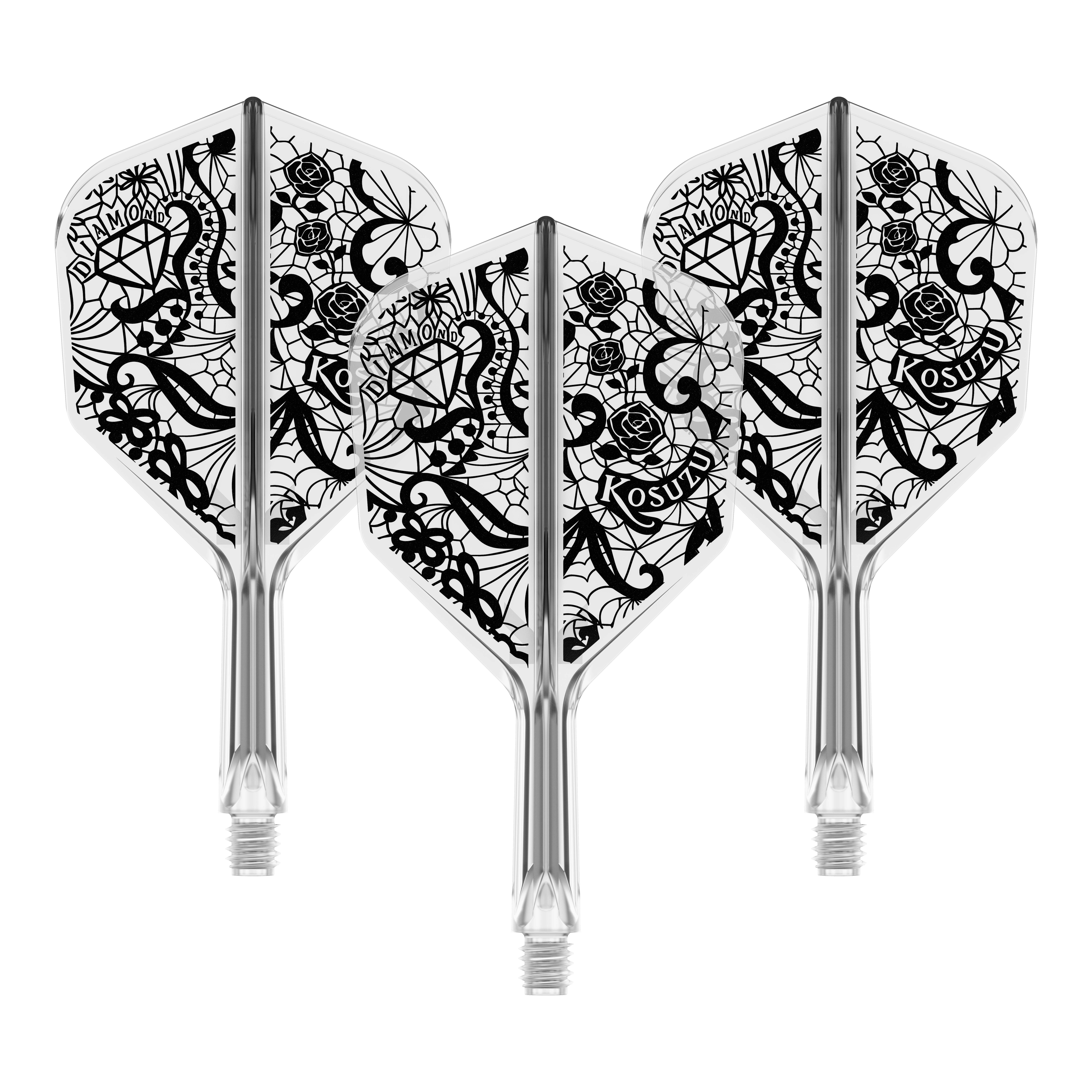Target Japan K-Flex Diamond No6 Flight-Shaft-System Zu sehen ist das Target Japan K-Flex Diamond No6 Flight-Shaft-System in 19mm. Es handelt sich um eine Komponente für Dartpfeile.