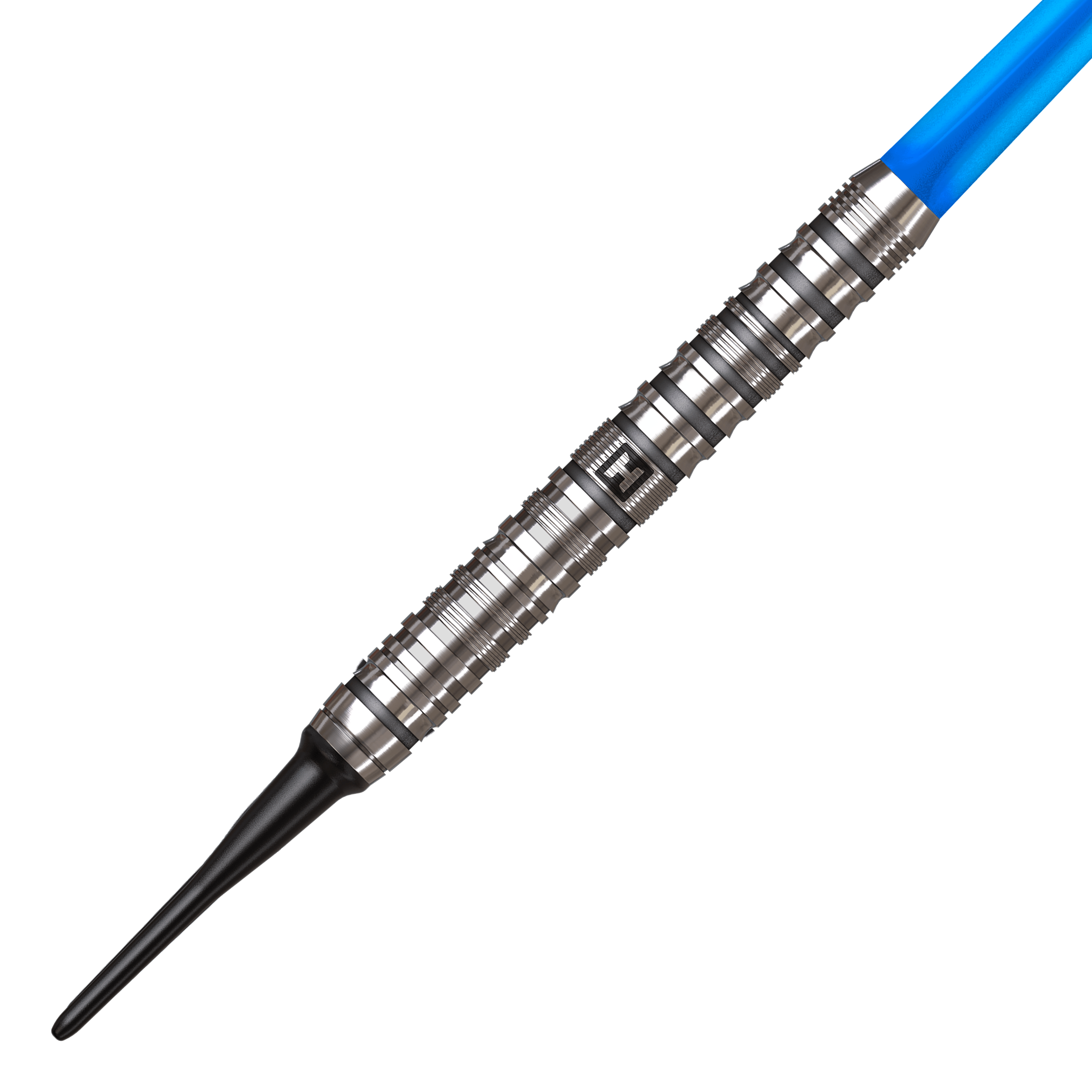 Harrows Flux Softdarts - 20g Zu sehen sind Harrows Flux Softdarts mit einem Gewicht von 20g. Die Darts haben einen modernen, silbernen Schaft.
