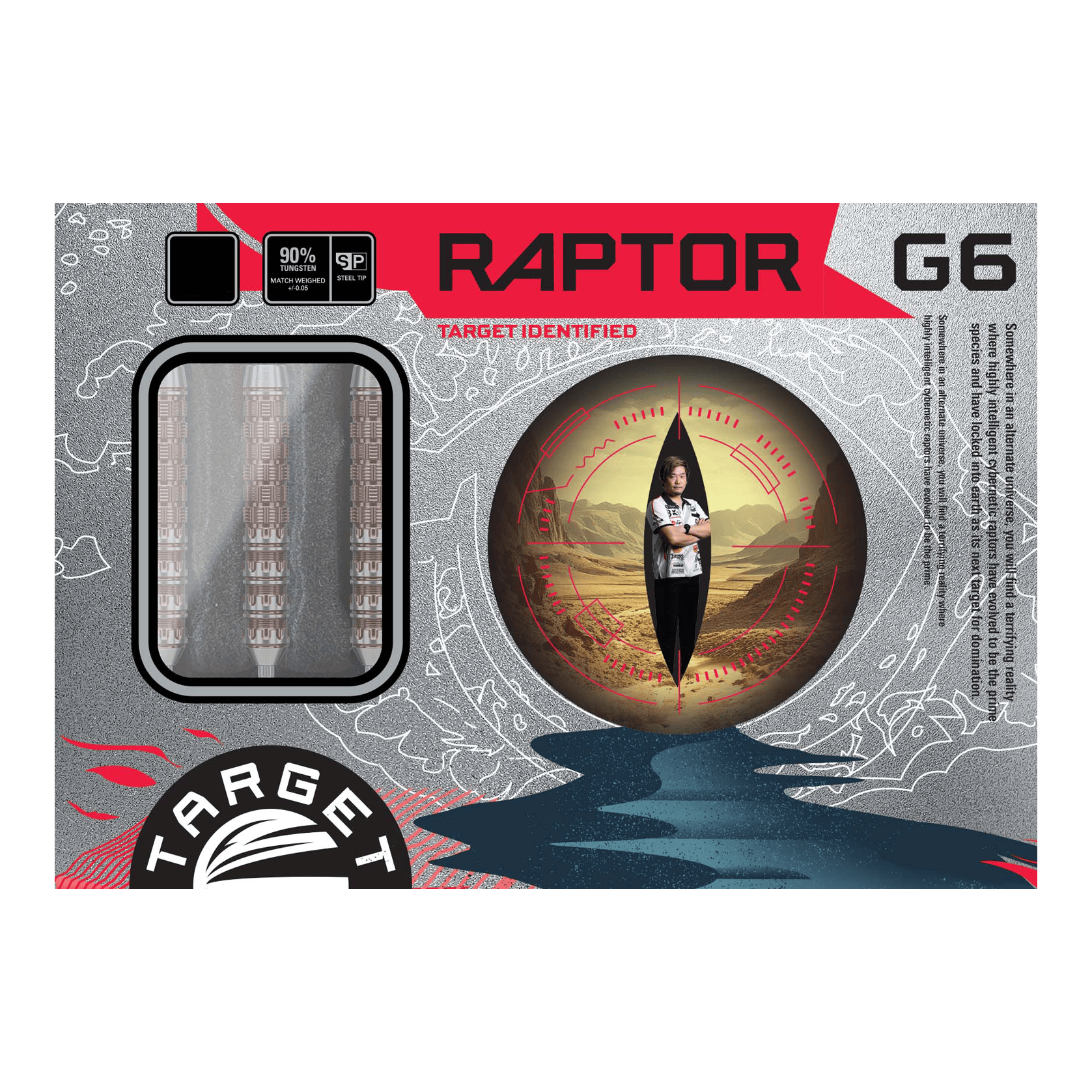 Target Japan Prime Series George Nishitani Raptor GEN6 Swiss Point Steeldarts Abgebildet sind die Target Japan Prime Series George Nishitani Raptor GEN6 Swiss Point Steeldarts. Sie bieten ein professionelles Spielerlebnis.