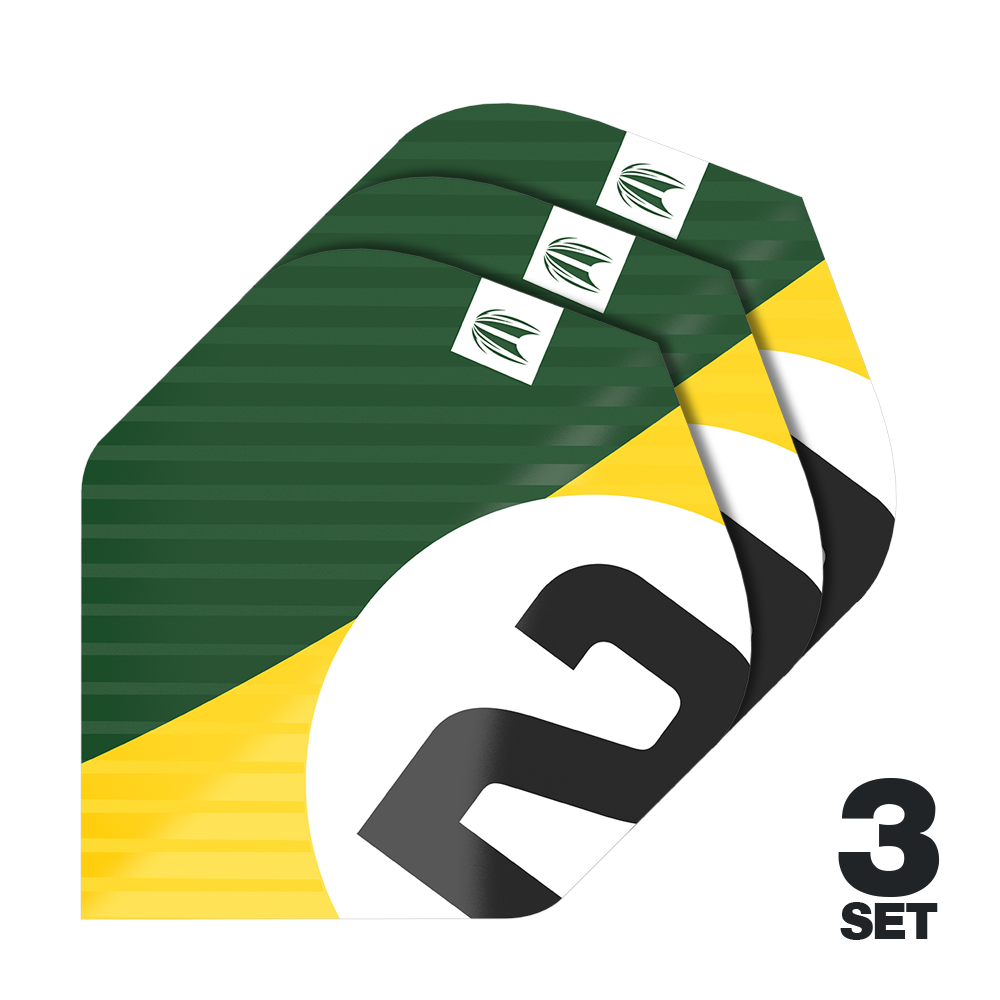 Target Pro Ultra Chicane Green No2 Standard Flights - 3 Sets Target Pro Ultra Chicane Green No2 Standard Flights - 3 Sets