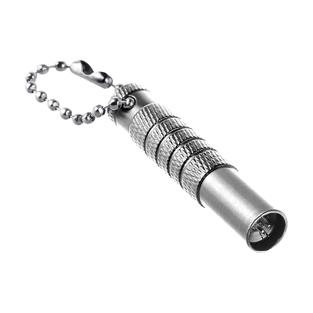 Bullet Shaftrestentferner Das Bild zeigt einen Bullet Shaftrest Entferner in Silber. Das Produkt wird zur Entfernung von Shaftrests an Dartpfeilen verwendet.