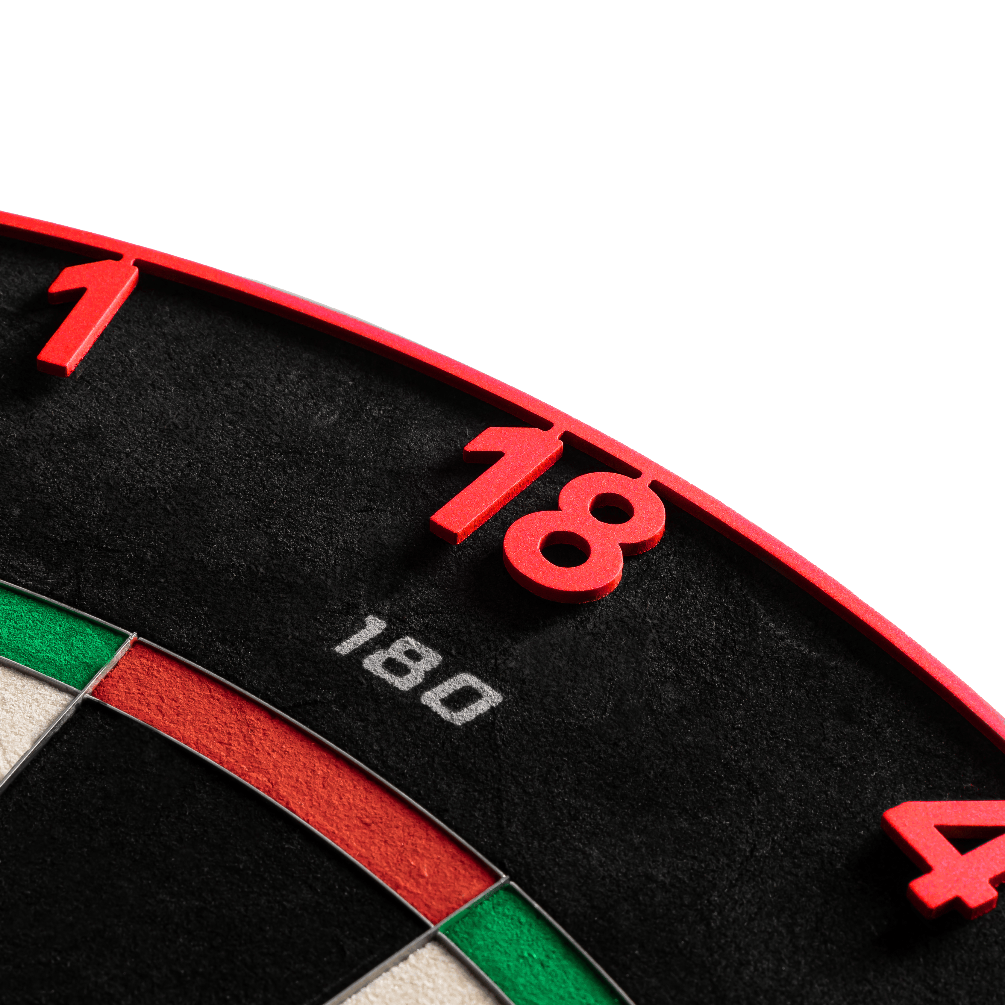 Precise 180 Endorphine Steeldartboard mit Nummernring - Inferno Red Dieses Bild zeigt das Precise 180 Endorphine Steeldartboard mit Nummernring in Inferno Red. Das Dartboard eignet sich ideal für anspruchsvolle Dartspieler.