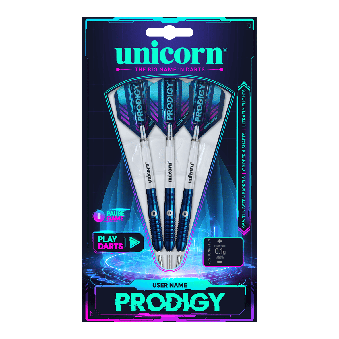 Unicorn Prodigy 02 Torpedo Steeldarts