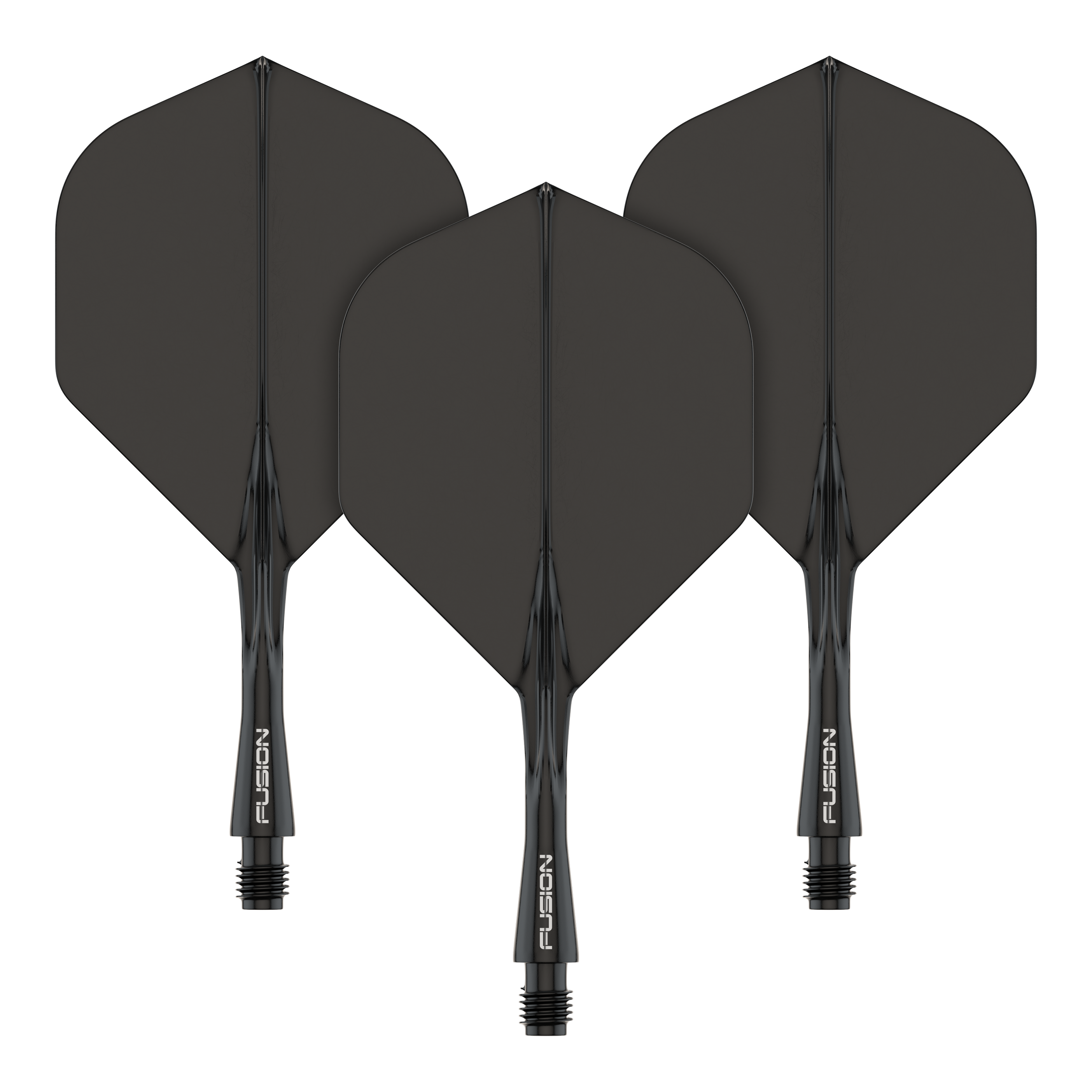 Winmau Fusion Flight Shaft System Standard Schwarz