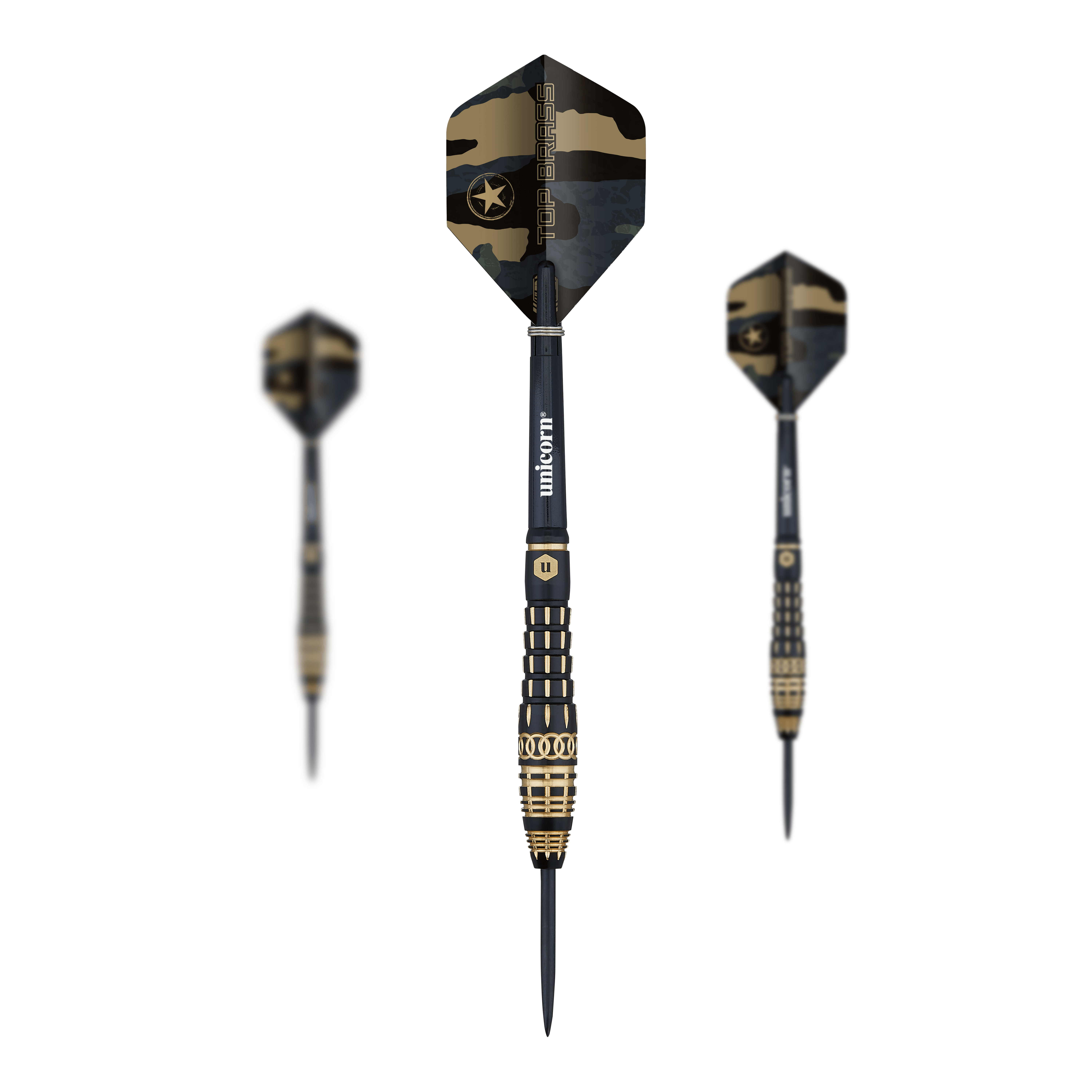 Unicorn Top Brass V4 Steeldarts - 20g Unicorn Top Brass V4 Steeldarts - 20g