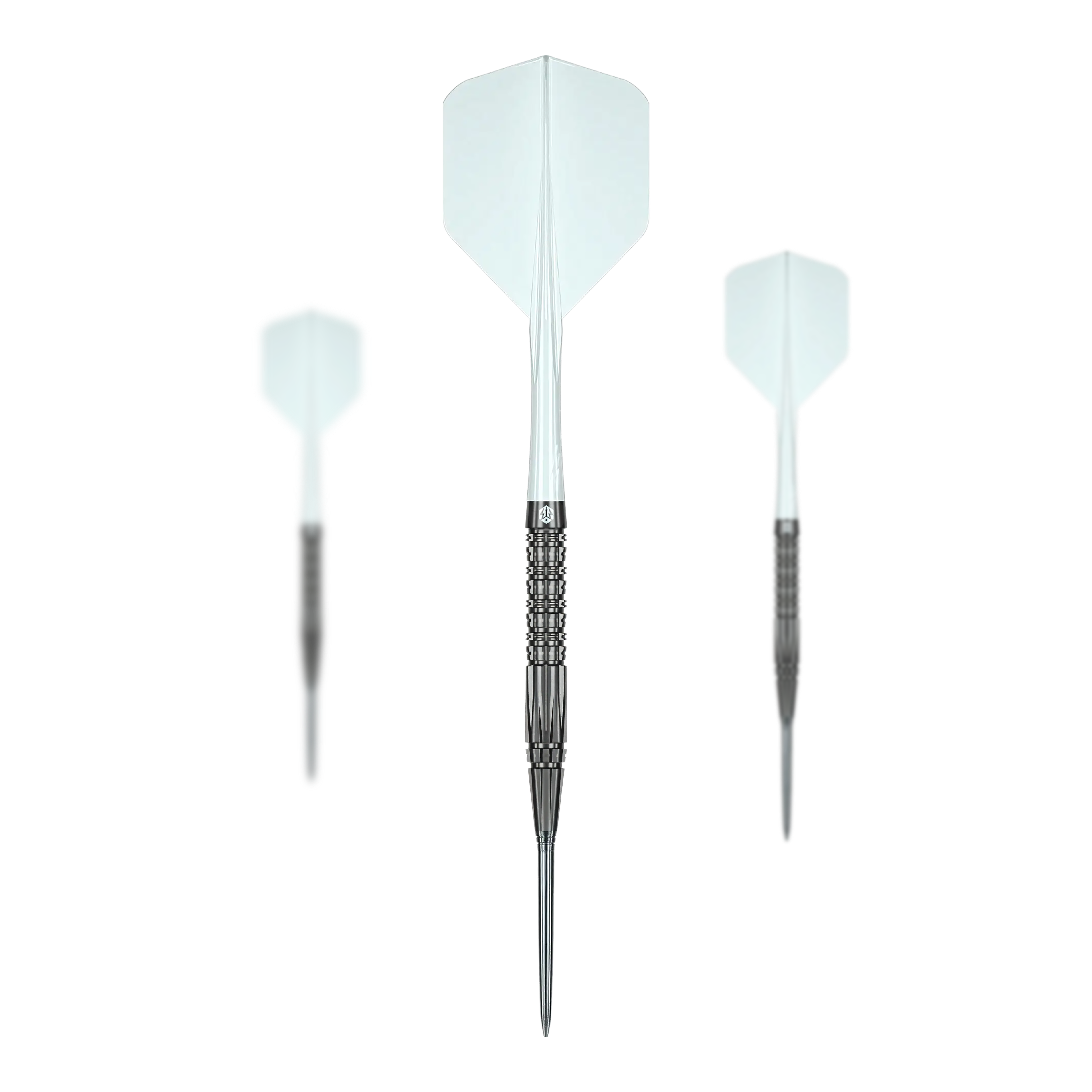Caliburn Prisma P2 Steeldarts - 20,5g Dieses Bild zeigt das Set der Caliburn Prisma P2 Steeldarts mit einem Gewicht von 20,5g. Die Steeldarts sind für das Dartspiel geeignet.