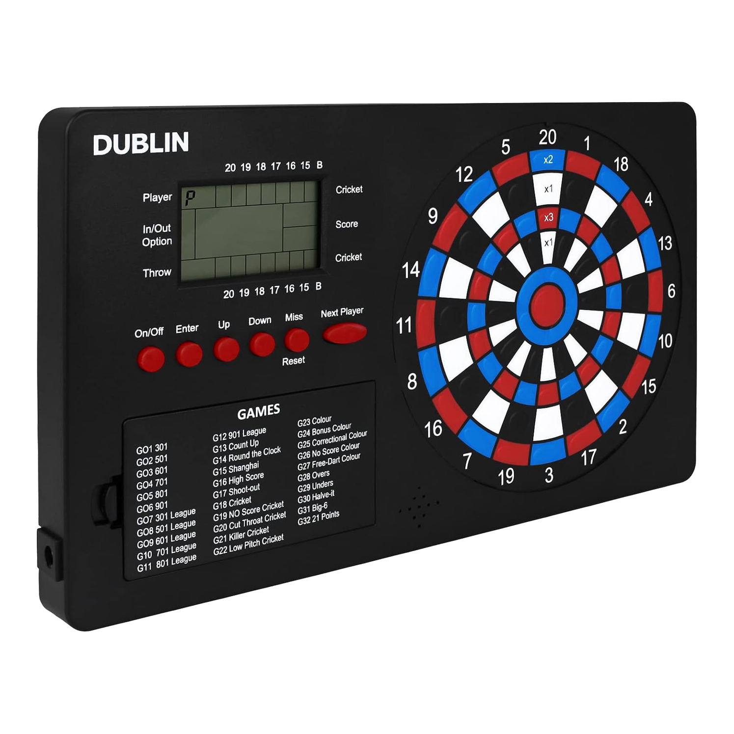 XQMax Dublin Dart Counter | 9-701