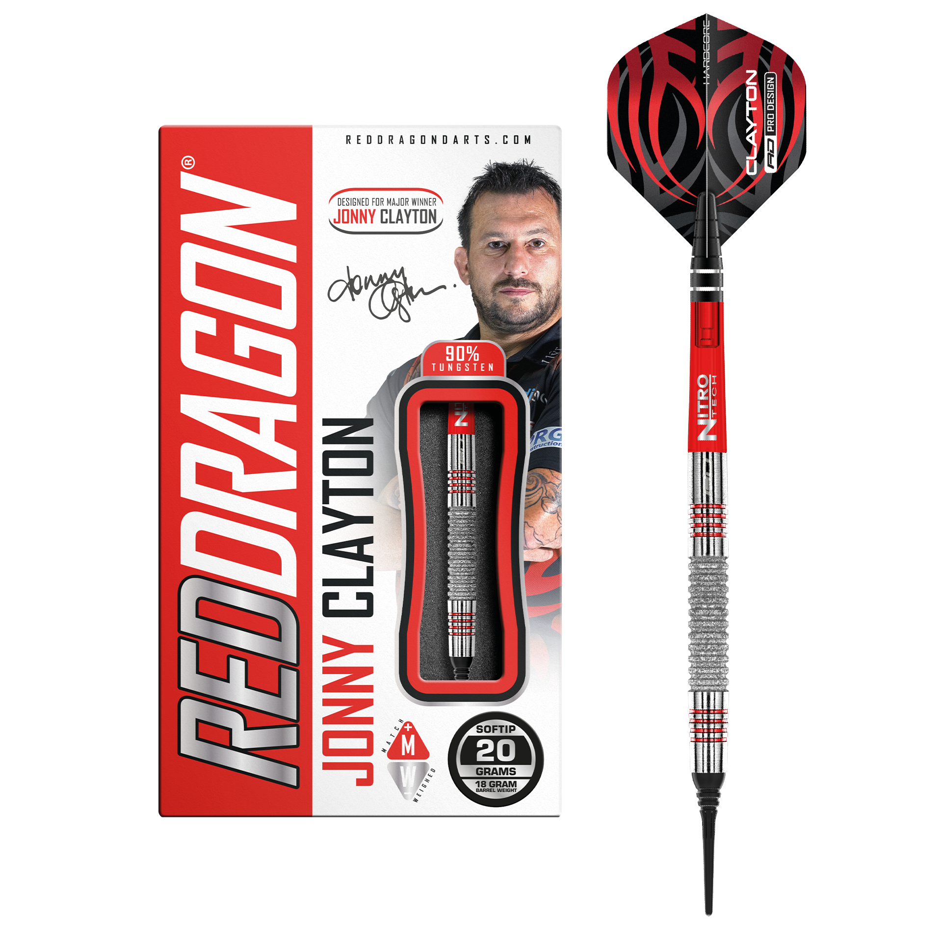 Red Dragon Jonny Clayton Element Softdarts online kaufen Game On